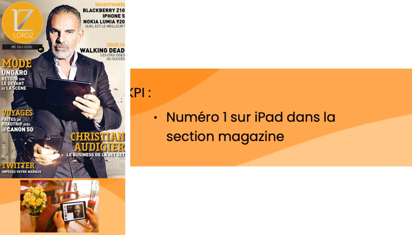 Lordz Magazine — Un magazine premium sur iPad