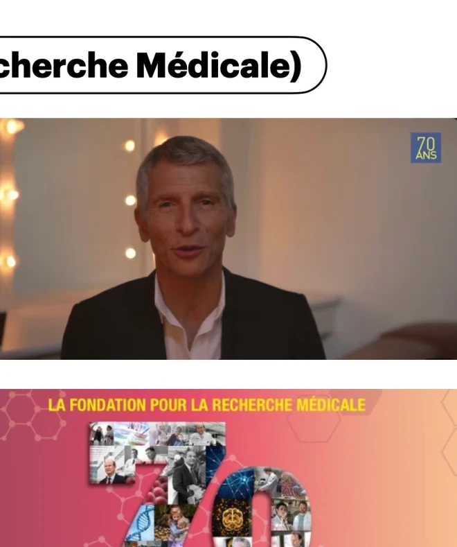 Fondation pour la Recherche Médicale — #Challenge70FRM : célébrer 70 ans